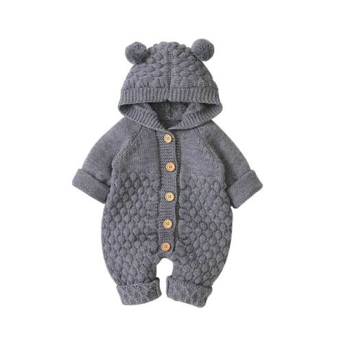 Newborn Hooded Jumpsuit