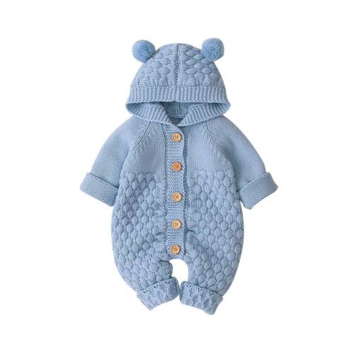 Newborn Hooded Jumpsuit