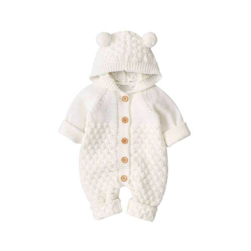 Newborn Hooded Jumpsuit