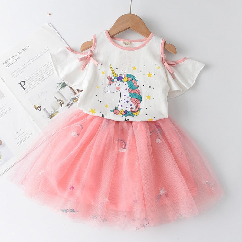 Girl Print White Blouse