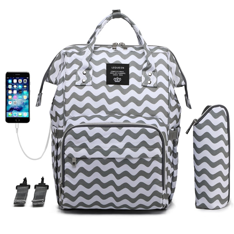 Large Capacity Storage Backpack With USB