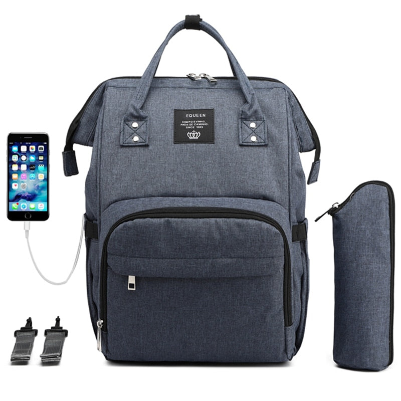 Large Capacity Storage Backpack With USB