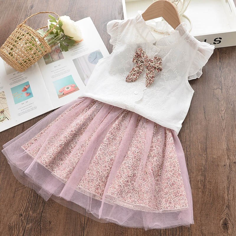 Girl Print White Blouse