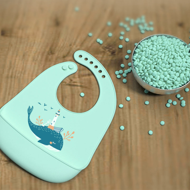 Waterproof Silicone Baby Bib
