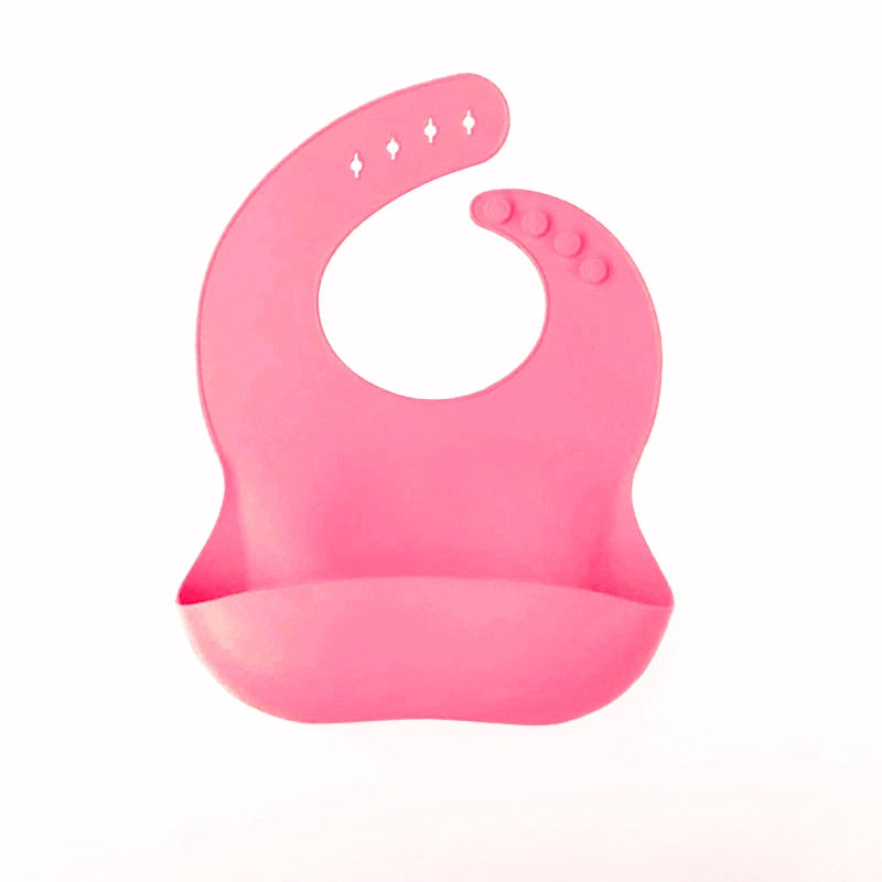 Soft Silicone Adjustable Children Bib