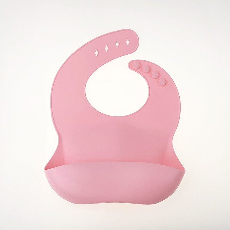 Soft Silicone Adjustable Children Bib
