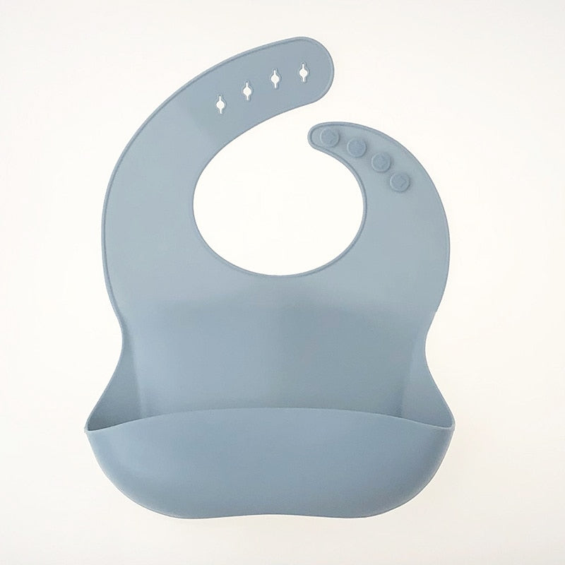 Soft Silicone Adjustable Children Bib