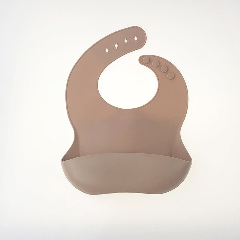 Soft Silicone Adjustable Children Bib