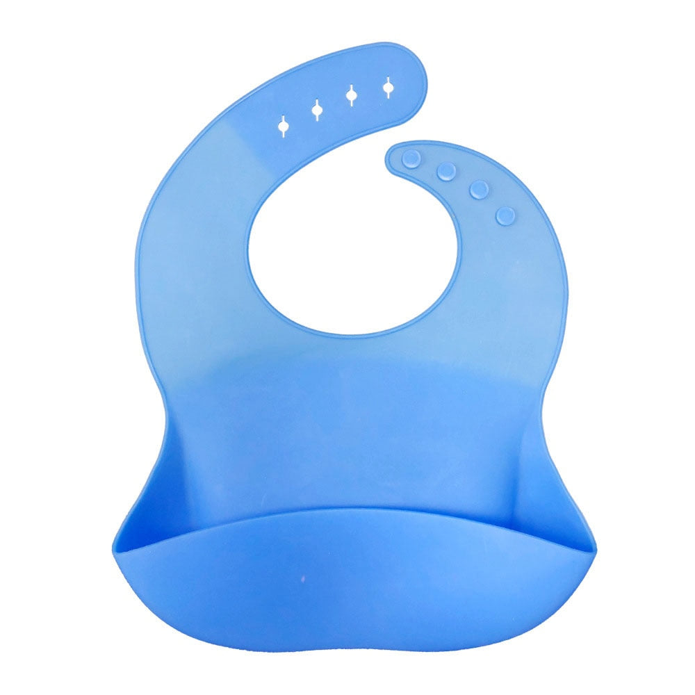 Soft Silicone Adjustable Children Bib