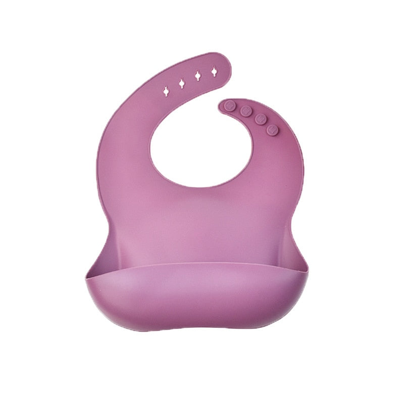 Soft Silicone Adjustable Children Bib