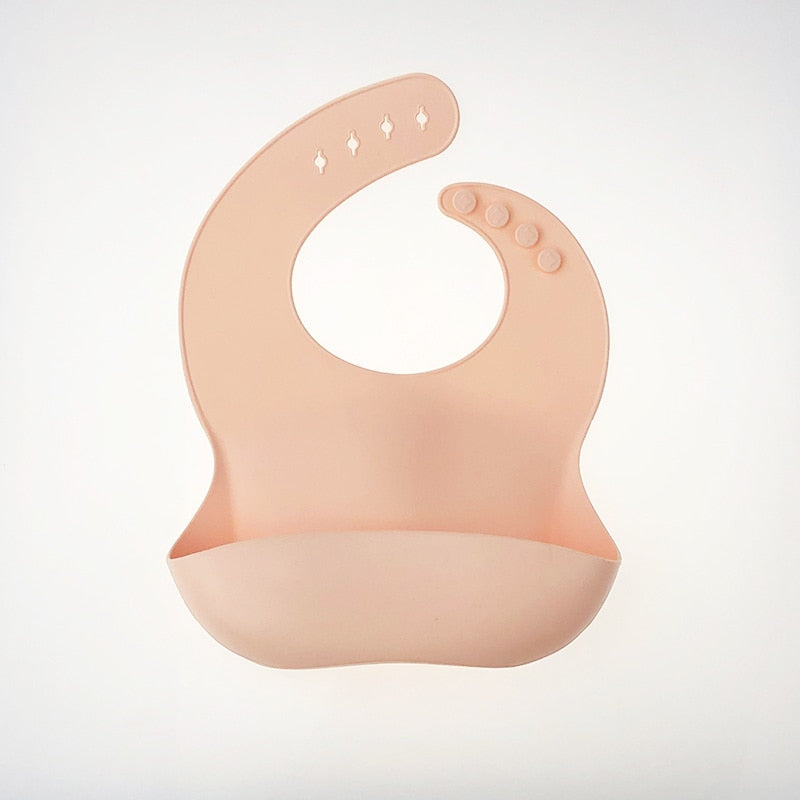 Soft Silicone Adjustable Children Bib