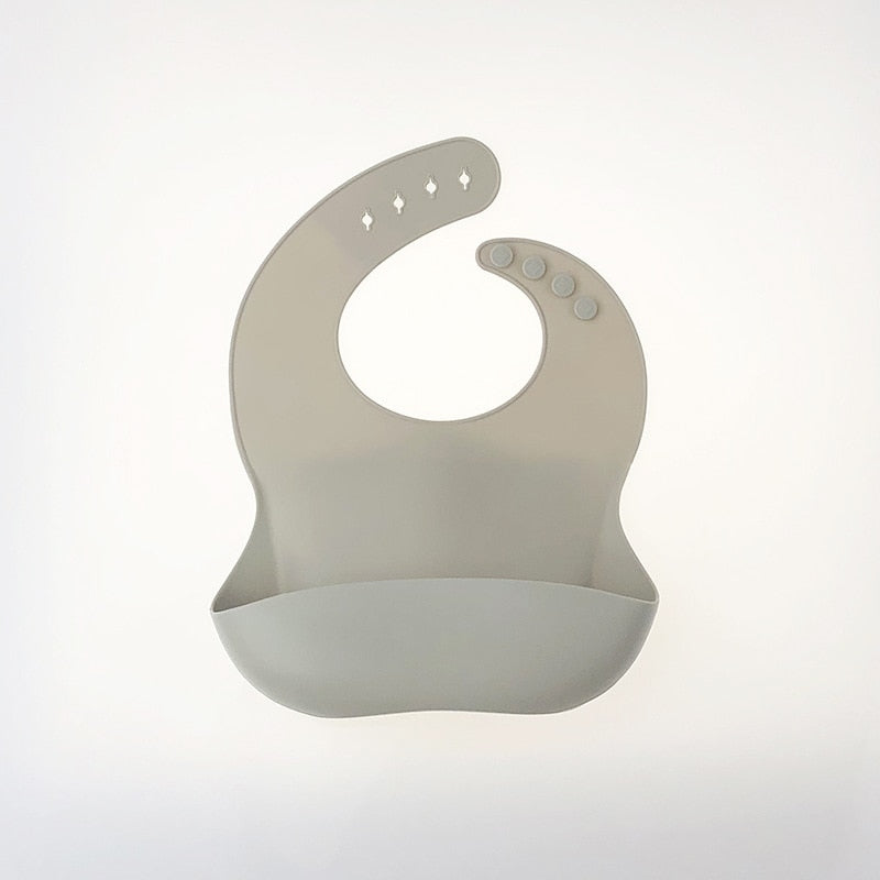 Soft Silicone Adjustable Children Bib