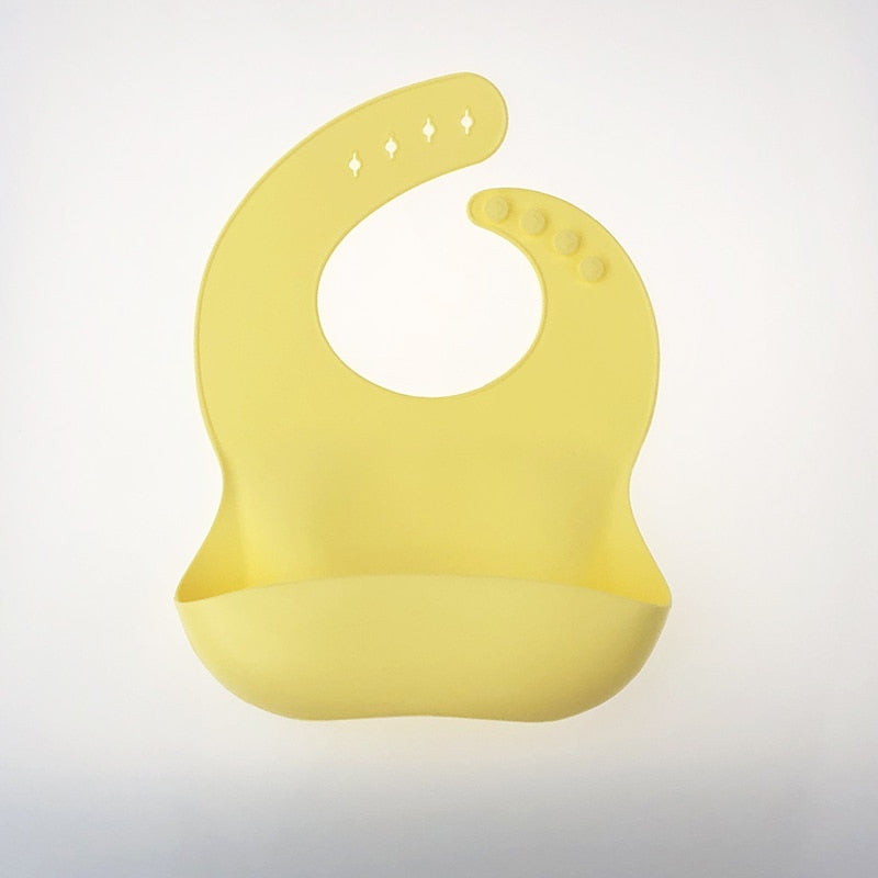 Soft Silicone Adjustable Children Bib