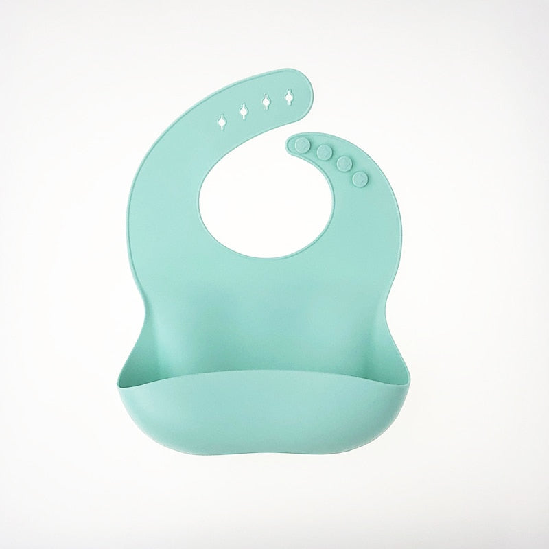 Soft Silicone Adjustable Children Bib