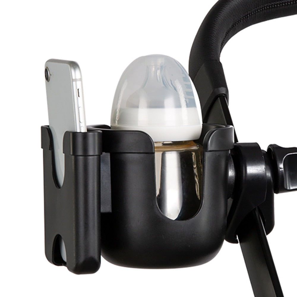 2-1 Stroller pram cup & phone holder