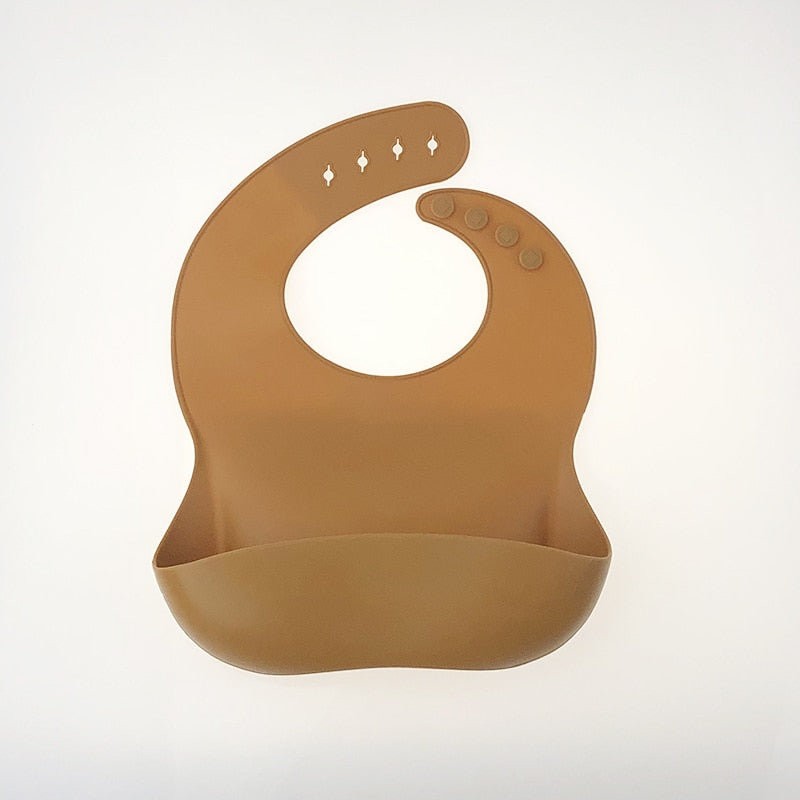 Soft Silicone Adjustable Children Bib