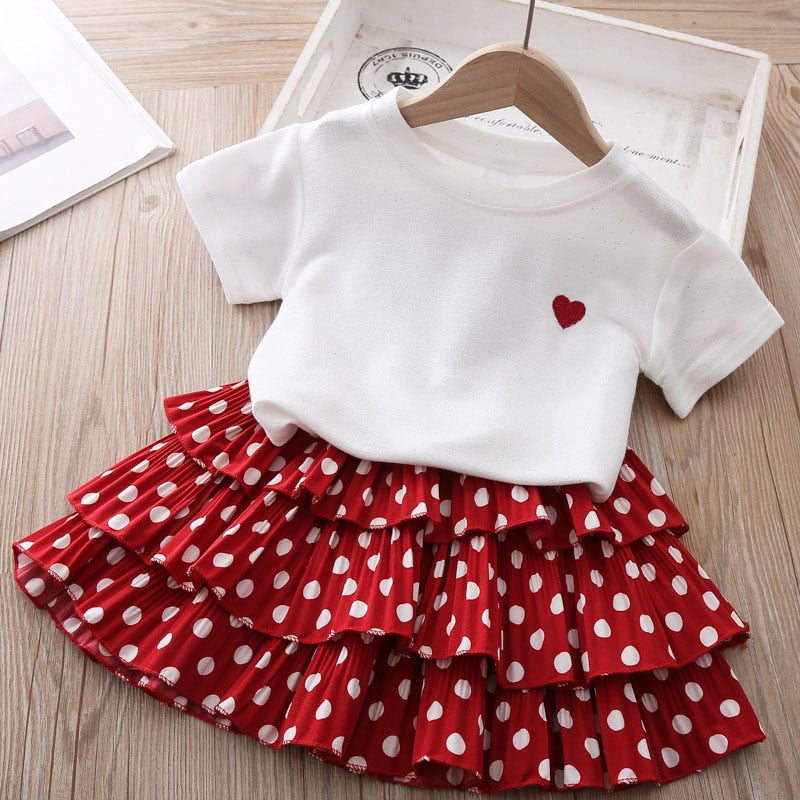 Girl Print White Blouse