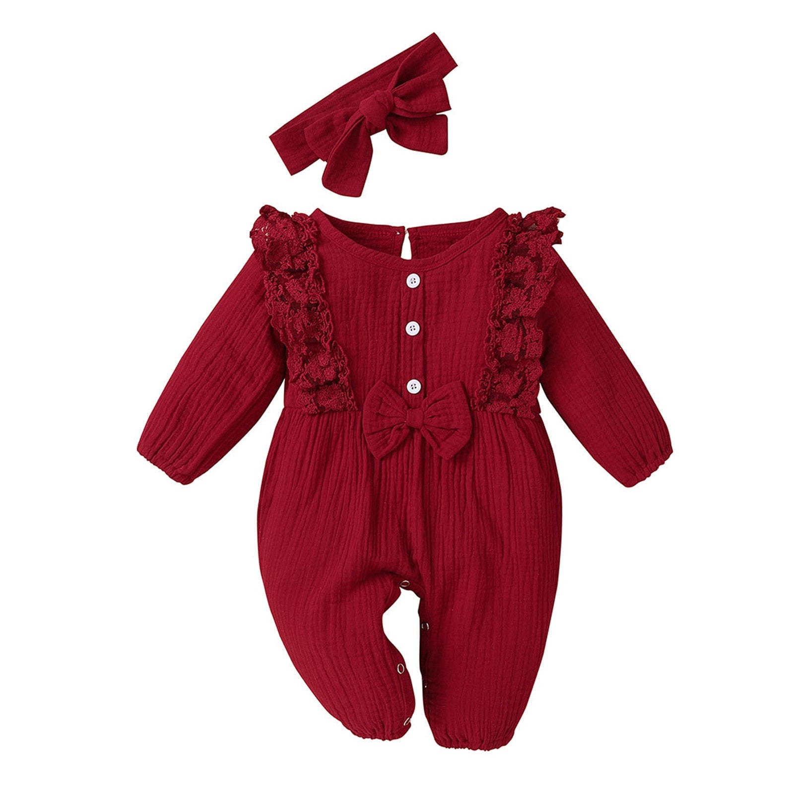 Tie dye Baby Girl Cotton Linen Rompee
