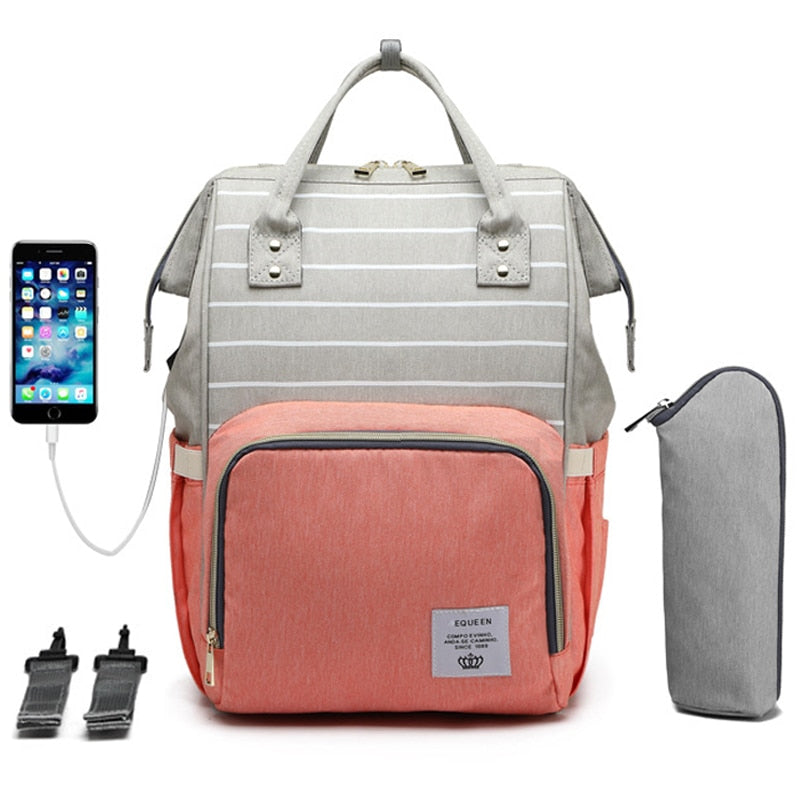 Large Capacity Storage Backpack With USB